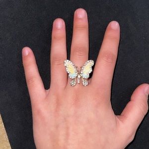 Colorful Butterfly Ring